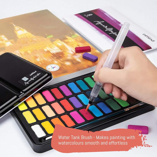 Int!rend Watercolor Paint Set de Colorat