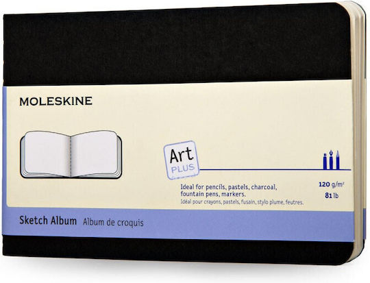 Moleskine Παιδικό Άλμπουμ Μαύρο 9x14εκ.