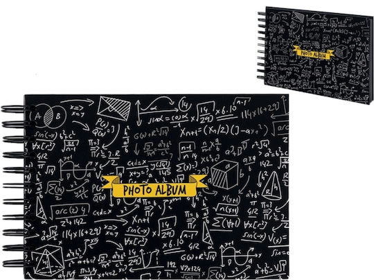 Total Gift Албум Math 30 Страници за 30 Снимки Черен 21.5x15бр