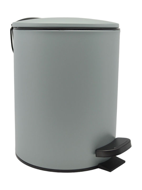 Ankor Inox Σετ Πιγκάλ και Καλαθάκι Μπάνιου Soft Close 5lt Μέντα