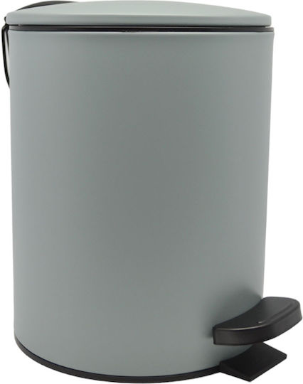 Ankor Inox Σετ Πιγκάλ και Καλαθάκι Μπάνιου Soft Close 5lt Μέντα