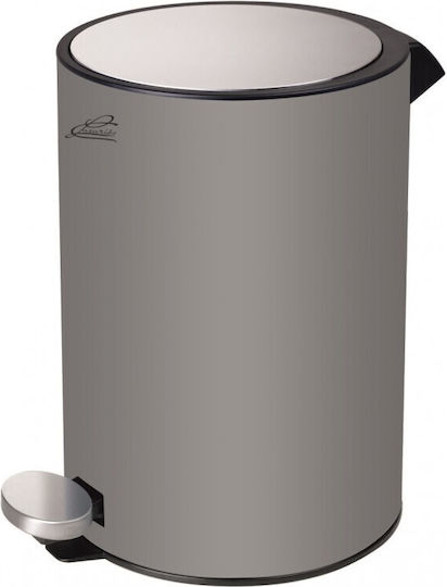 Inter Ceramic Keramik Badezimmer Mülleimer 5Es Gray