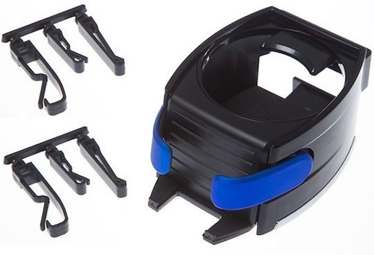 ACP Car Cup Holder 1 Position for AC Vents in Black Color