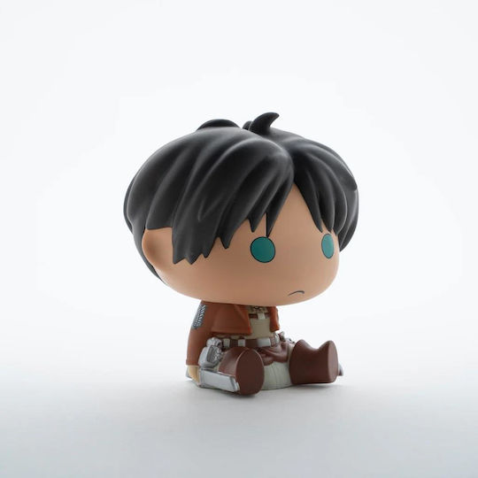Plastoy Attack on Titan - Eren Chibi Cutiuta de bani Ceramic Multicolor