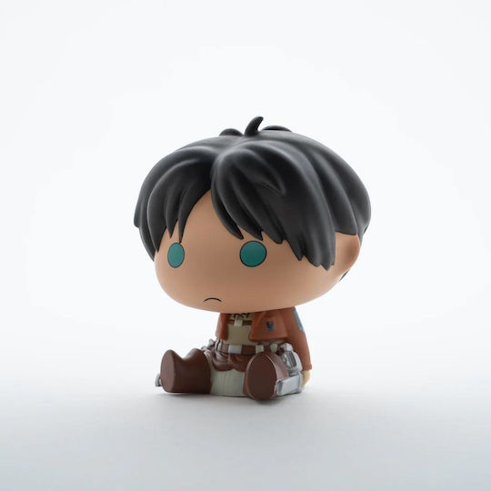 Plastoy Attack on Titan - Eren Chibi Cutiuta de bani Ceramic Multicolor