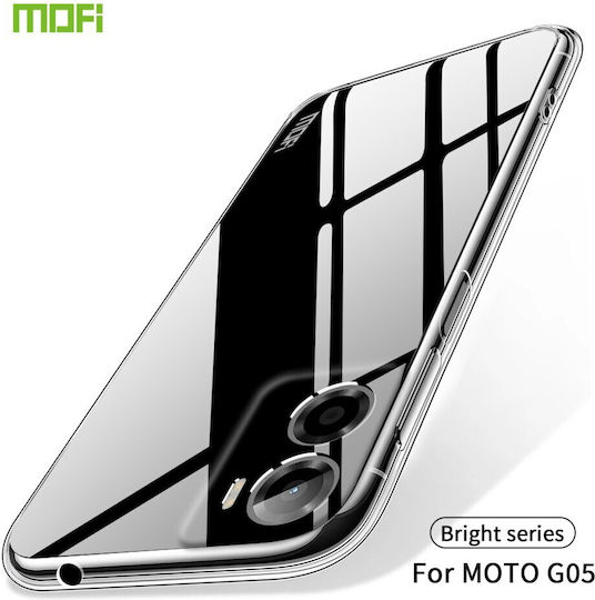 Mofi Ming Back Cover Silicone Transparent (Motorola Moto E15, Motorola Moto G05)