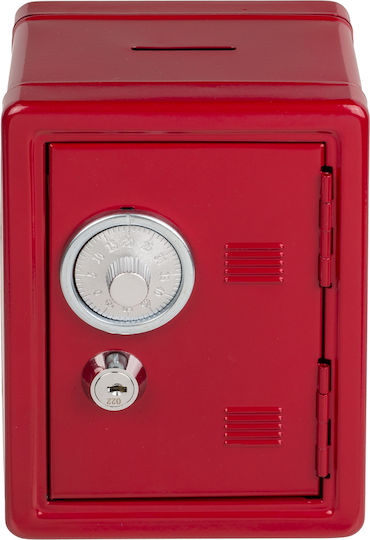 Money Box Metal 16x11.5x10cm (Various Colors)