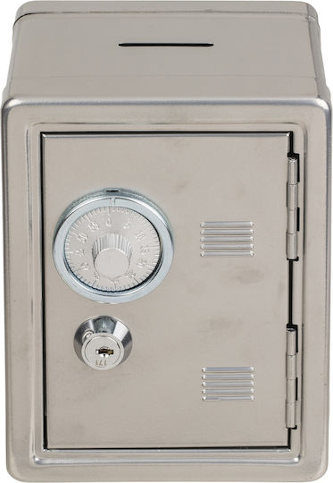 Money Box Metal 16x11.5x10cm (Various Colors)