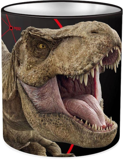 Διακάκης Παιδικός Κουμπαράς Μεταλλικός Jurassic 10x10x15cm