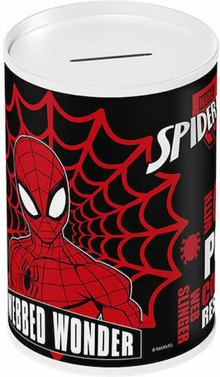 Metall-Spardose 10x15cm Spiderman 508381