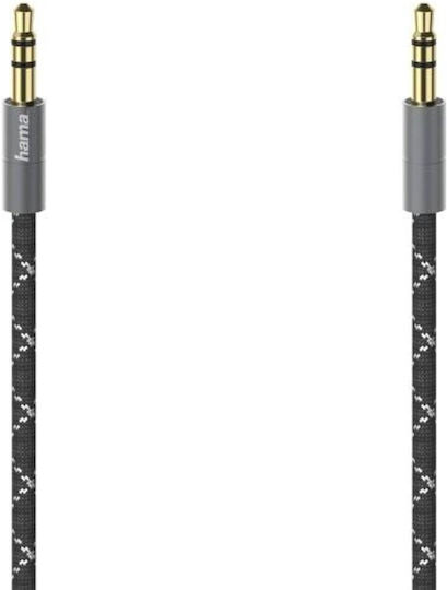 HAMA Cablu Audio 3,5 Mm Male - 3,5 Mm Male Auriu 3,5 M Cu Terminale Placate Cu Aur 00205129