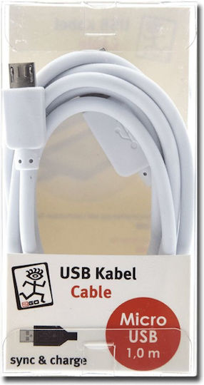 2GO Regular USB 2.0 to micro USB Cable 1m (795202) 1τμχ