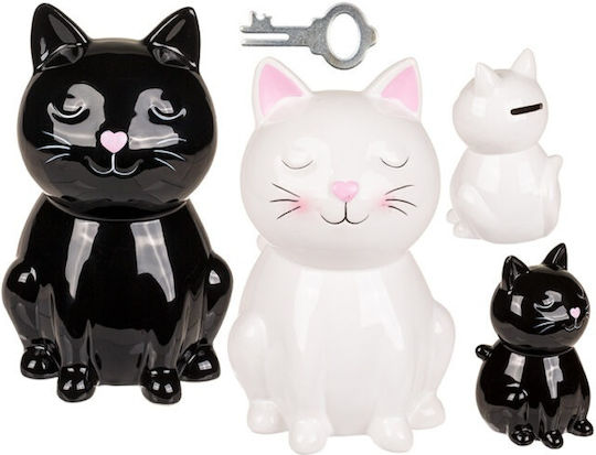 Out of the Blue Ceramic Money Box Black 16cm