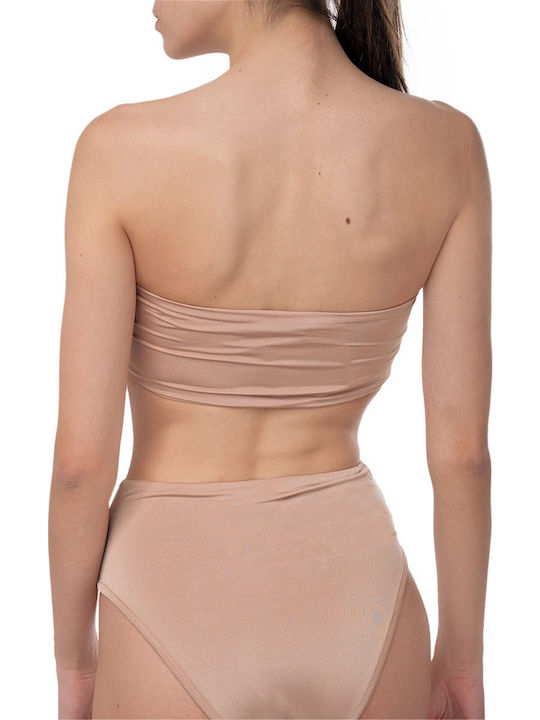 Moutaki Γυναικείο Μπουστάκι Beige