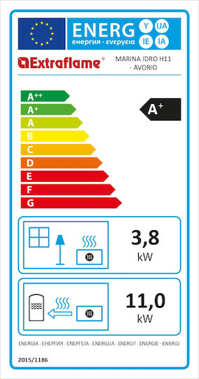 La Nordica Idro H11 Σόμπα Pellet 14.8kW