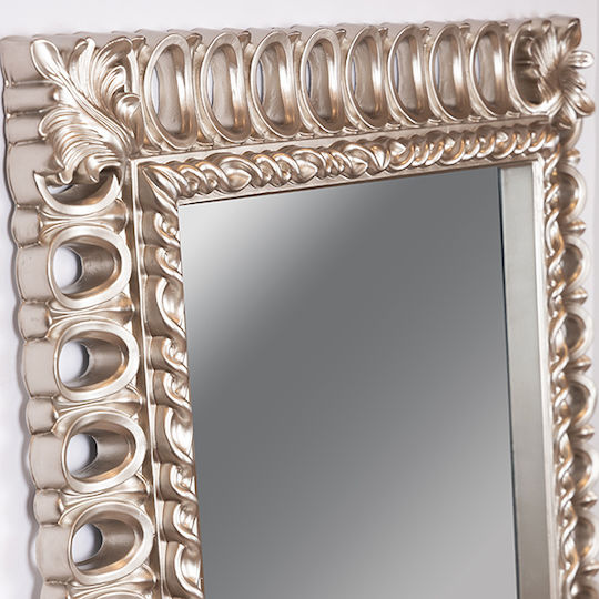 Estheti Wall Mirror Pu Antique Gold 90x6.5x120cm 751-12026