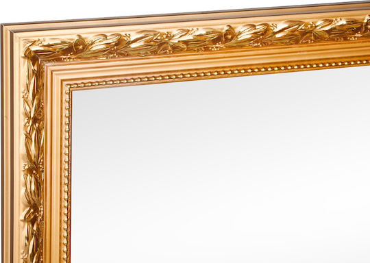 Mirrors & More Sonja Καθρέπτης Τοίχου Ολόσωμος με Χρυσό Ξύλινο Πλαίσιο 150x50cm