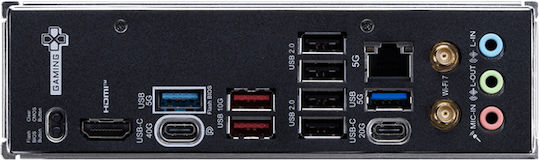 MSI MPG X870E Gaming Plus WIFI Motherboard ATX με AMD AM5 Socket 7E70-001R