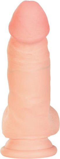 Realistic Vibrator with Remote Control 15cm Flesh
