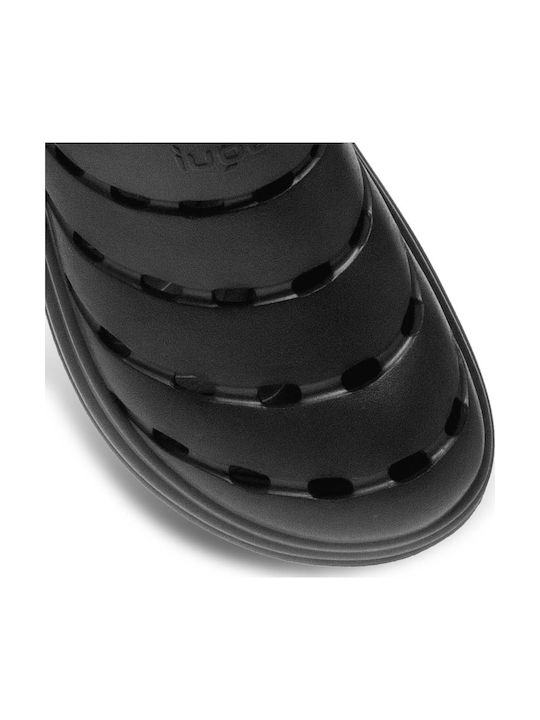 Coqui Herren Anatomisch Clogs Schwarz