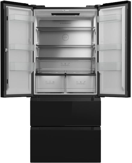 Teka Ψυγείο Ντουλάπα 516lt NoFrost Υ189.8xΠ83.3xΒ65.3εκ. Μαύρο RFD 77825 GBK