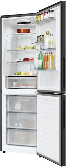 Candy Fridge-Freezer 355lt Total NoFrost H185xW59.5xD66.7cm Gray CNCQ2T618EΒ