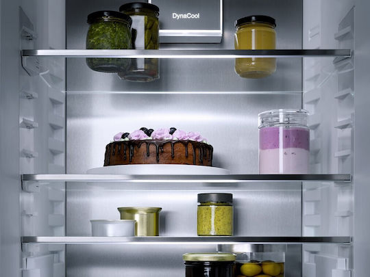 Miele Ψυγειοκαταψύκτης 255lt NoFrost Υ177xΠ55.9xΒ54.6εκ. Λευκός KFN 7785 C