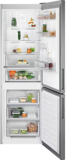 Electrolux Fridge-Freezer 331lt NoFrost H186xW59.5xD65cm Inox LNT5ME32U1