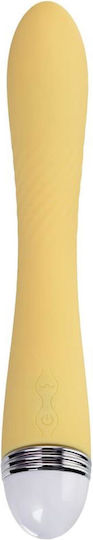 Klassisch Vibrator 22cm Gelb