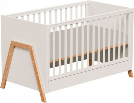 Casababy Leagăn Oslo Albă cu Saltea
