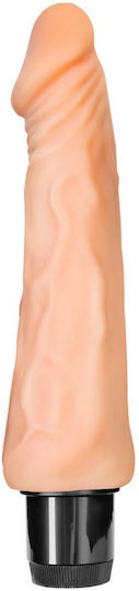 Klassisch Vibrator 17.5cm Fleisch