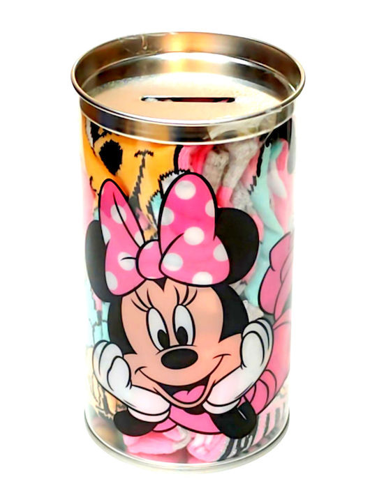 Disney Παιδικές Κάλτσες Minnie Πολύχρωμες 4 Ζευγάρια Disney Παιδικές Κάλτσες Minnie Πολύχρωμες 4 Ζευγάρια