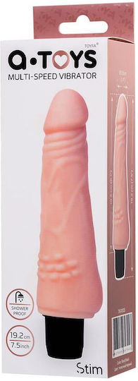 Realistic Vibrator with Remote Control 16cm