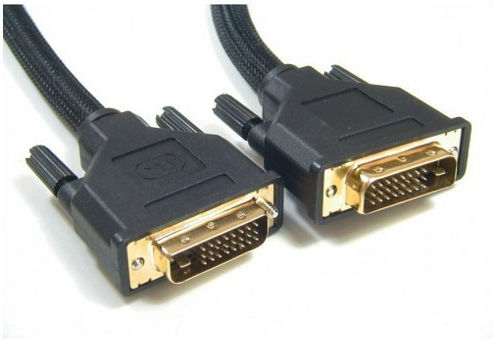 Cable DVI-D male - DVI-D male 20m Μαύρο (18245)