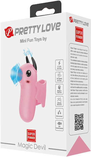 Mini Klitoris Vibrator mit Fernbedienung 10cm Rosa