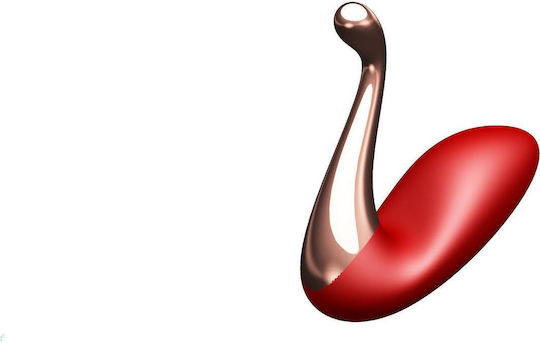 Vibrator Massage with Remote Control 9cm Flesh