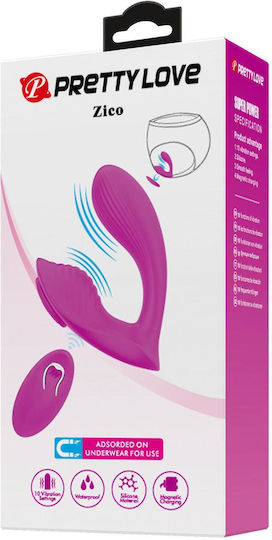 Vibrator Kaninchen mit Fernbedienung 10cm