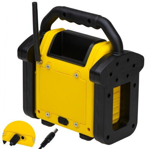Adler AD1911 Tragbares Radio mit Bluetooth Gelb