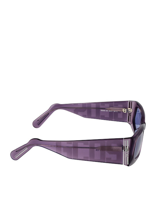 GCDS Ochelari De Soare Unisex Cu Ramă Violet Din Plastic Și Lentile Violet GD0035 83V