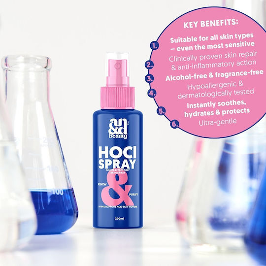 AndBeauty HOCl Spray για Ακμή & Έκζεμα 100ml