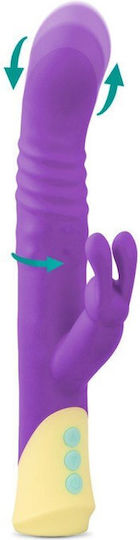 Diversual Vibrator Iepurele 20cm Violet