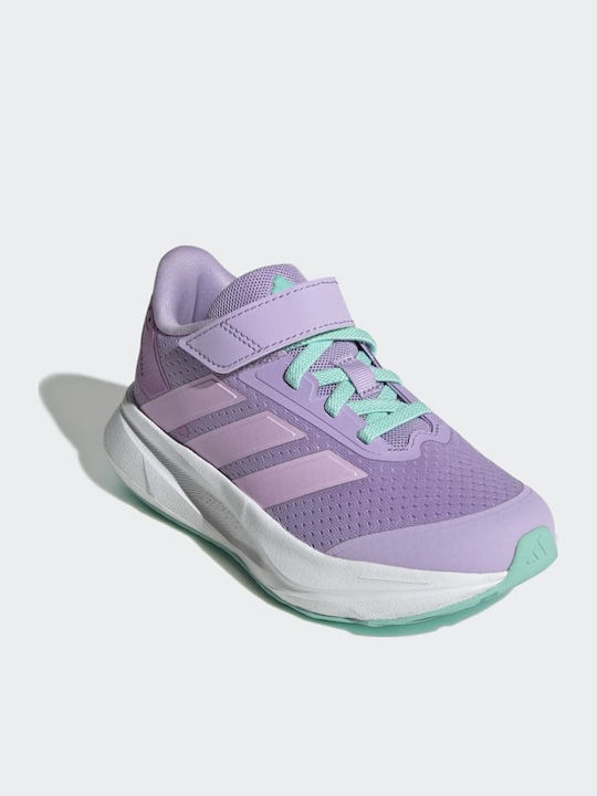 Duramo Sl 2 Kids Sports Shoes Running with Hoop & Loop Closure Purple