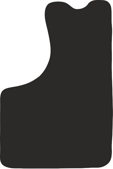 Nylon Driver Mat Skoda 105 120 130 Sedan 1976-1990 Rubberized Driver Mat