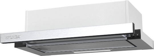 Hyundai Sliding Vent Hood 60cm White