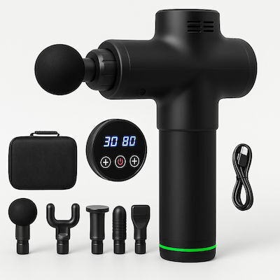 ACP Gun Massage for the Legs, the Body & the Hands with Vibration