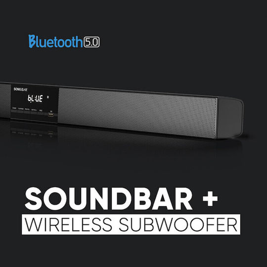 Sonic Gear Sonicbar Soundbar 2.1 200W με Ασύρματο Subwoofer και Τηλεχειριστήριο