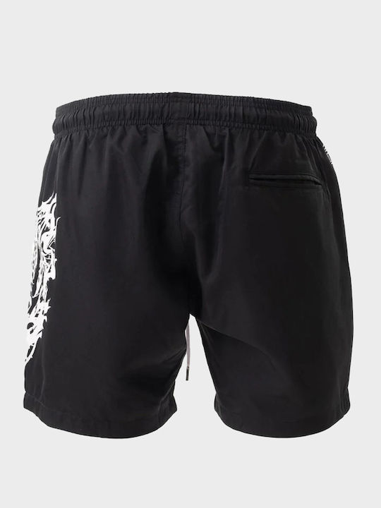 Tiger Patch Men's Swimwear Shorts Black