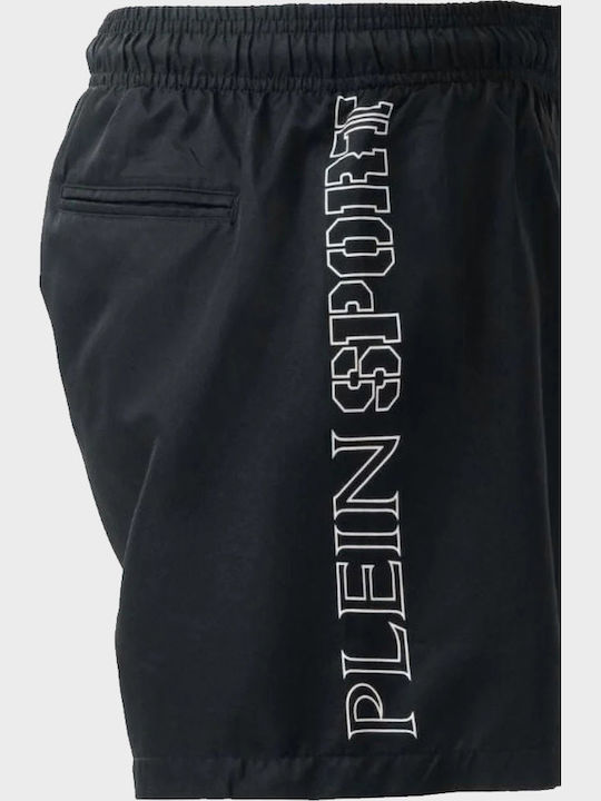 Tiger Patch Men's Swimwear Shorts Black