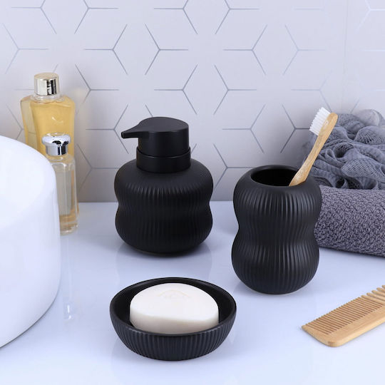 Atmosphera Dispenser Ceramică Negru 300ml
