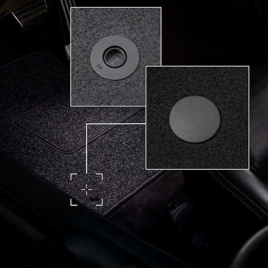 Anthracite Car Mats for Mercedes Crafter II Van 2016